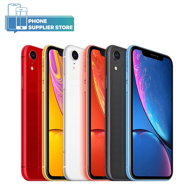 

Apple iPhone XR Unlocked 4G LTE Smartphone 6.1 inch Apple A12 Hexa-core 12MP Camera Face ID Bluetooth WiFi 64/128/256GB Phones