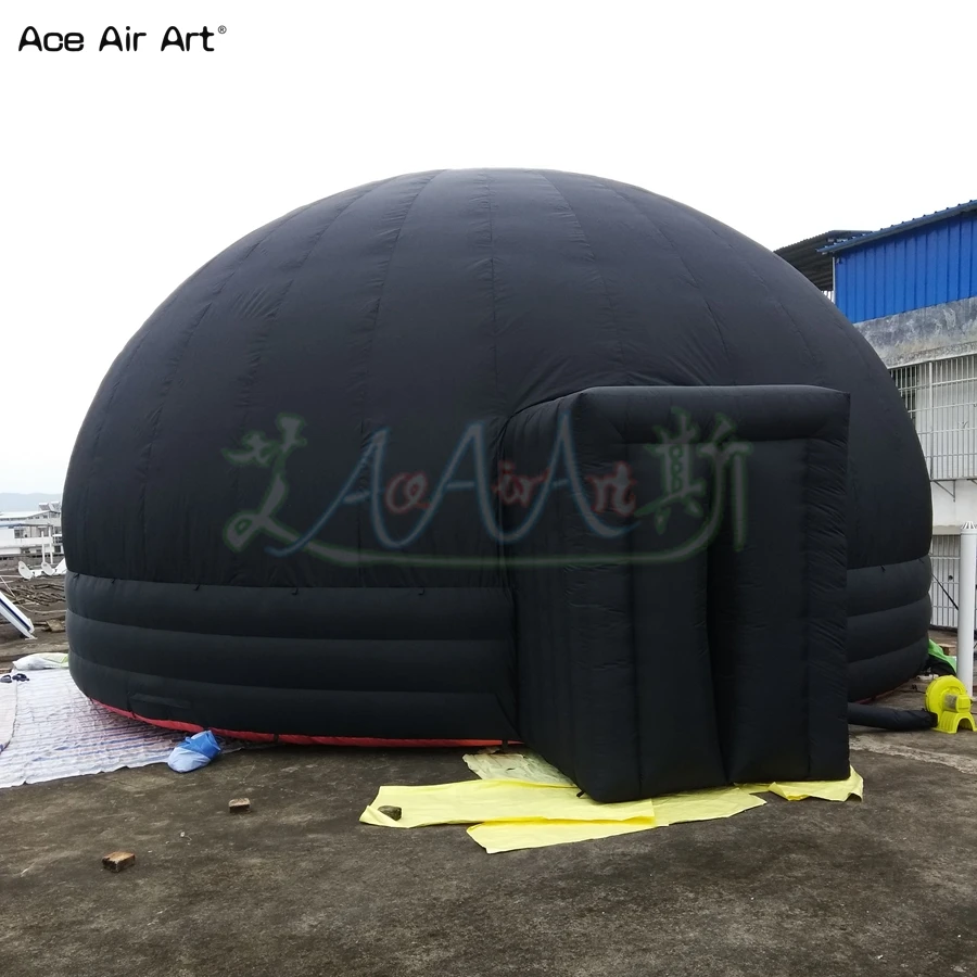7 м диаметр Дискавери купол надувной планетарий, астрономическая проекция экран палатка для дисплея и школы