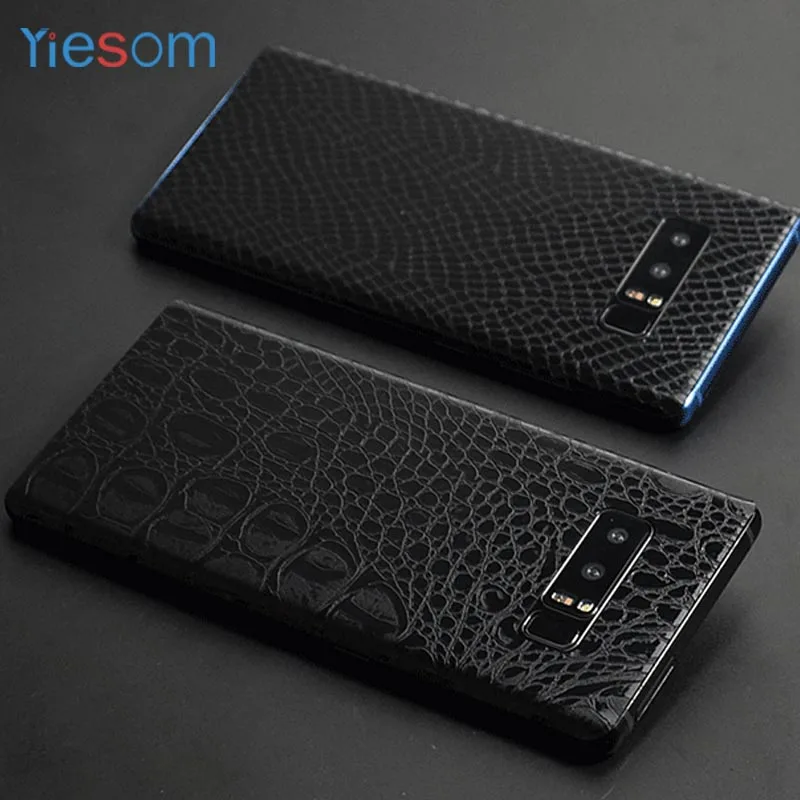 Наклейка YIESOM для телефона Samsung Note 8 Защитная на заднюю панель из крокодиловой кожи