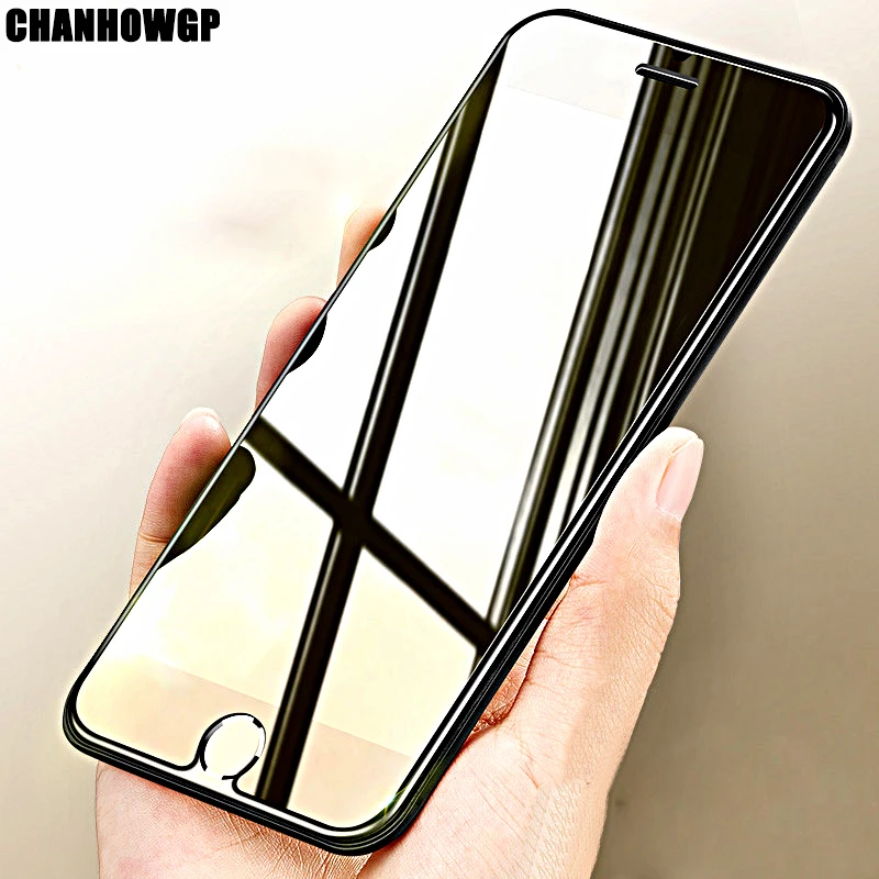Твердость 9H HD закаленное стекло Защитная пленка для экрана iPhone X 4 5 6 6S Plus 8 7 7Plus SE
