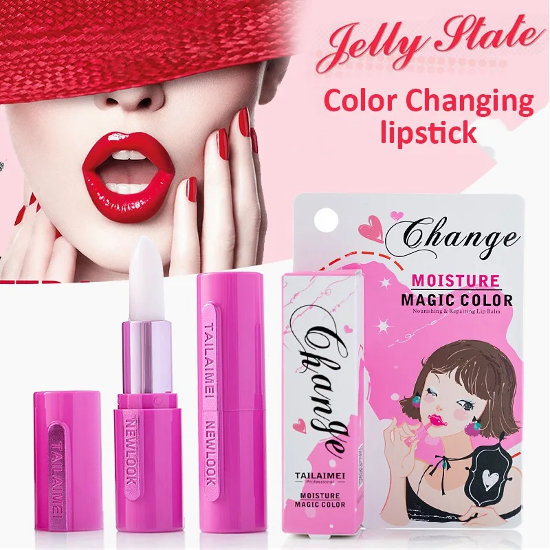 2019 1Pcs magic temperature changing color lipstick moisturizer waterproof lip care lipstick balsamo labial 2019 1Pcs magic temperature changing color lipstick moisturizer waterproof lip care lipstick balsamo labial