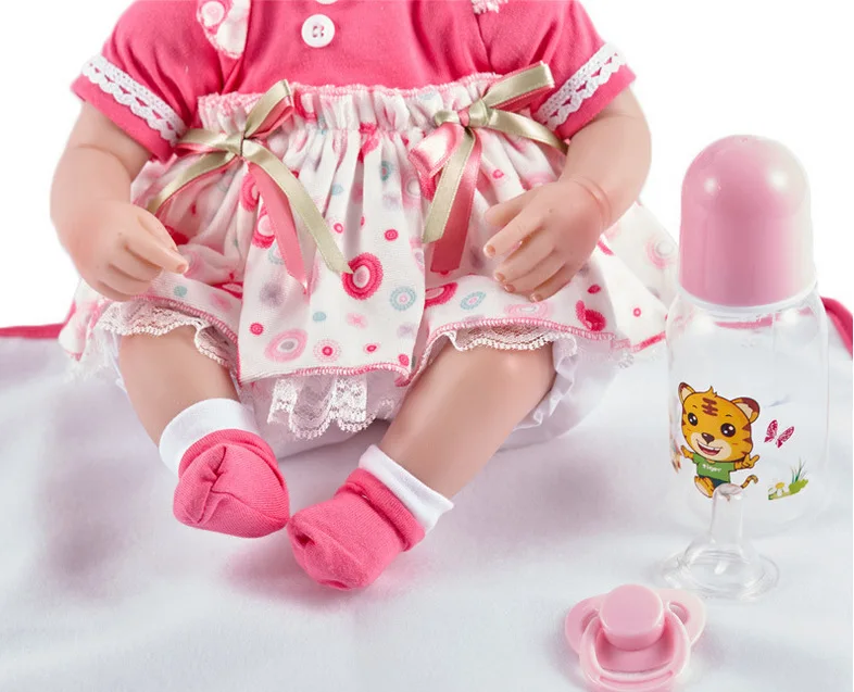 45 см Кукла реборн Младенцы силиконовые куклы реборн игрушки реалистичные BeBe Reborn Новорожденные Bonecas игрушки Juguetes игрушки для младенцев