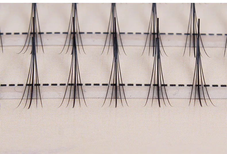 Высокое качество Pteris облачные волосы 5D норковые ресницы плоские волосы отдельные накладные ресницы для наращивания Толстые Накладные ресницы 8 мм до 13 мм