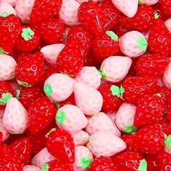 Kit de décoration Mini fraises 6 pièces, fournitures artisanales DIY, fournitures de décoration, nouvel arrivage 