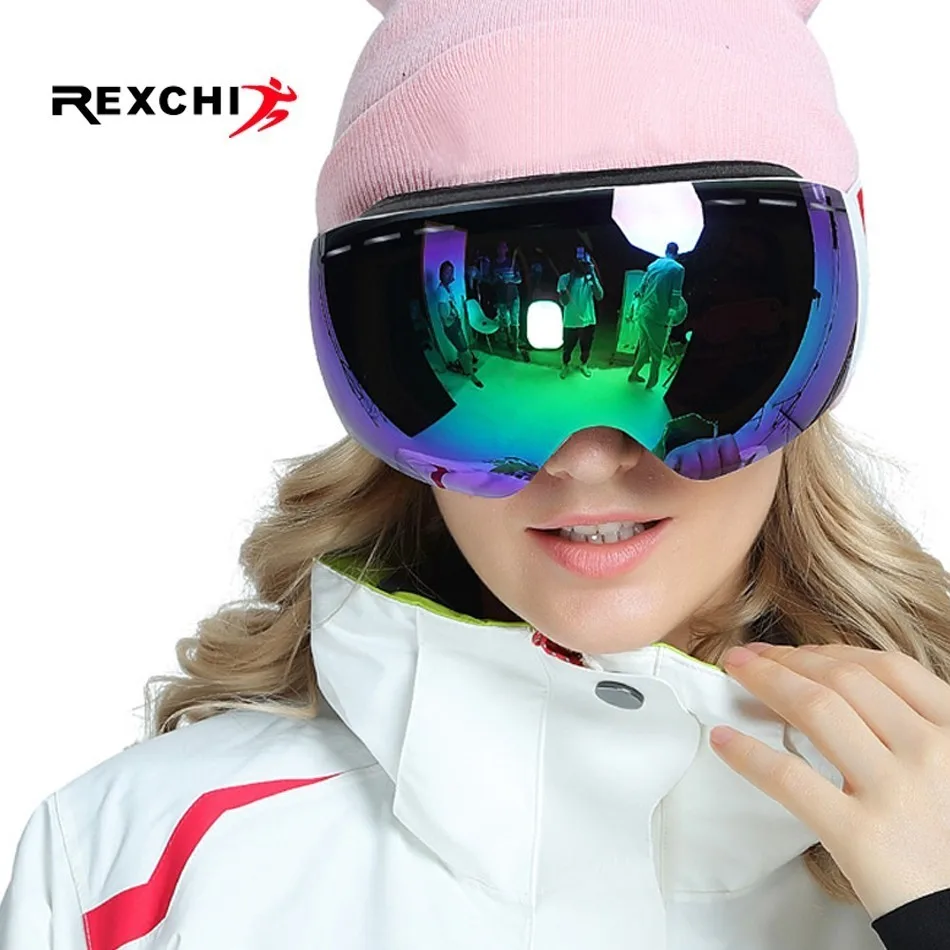

Snowboard Goggles Ski Eyewear Winter Snow Sports Anti-fog UV Protection Mask for Men Women Snowmobile Skiing Skating Equipment
