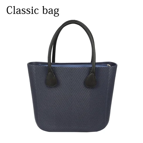 Bolsa de Eva com Bolso Coloridas à Prova Água o Bolsa para Mulheres Novo Obag Estilo Clássico Grande Interno Alças Ddiy Bolsa Diy 2019