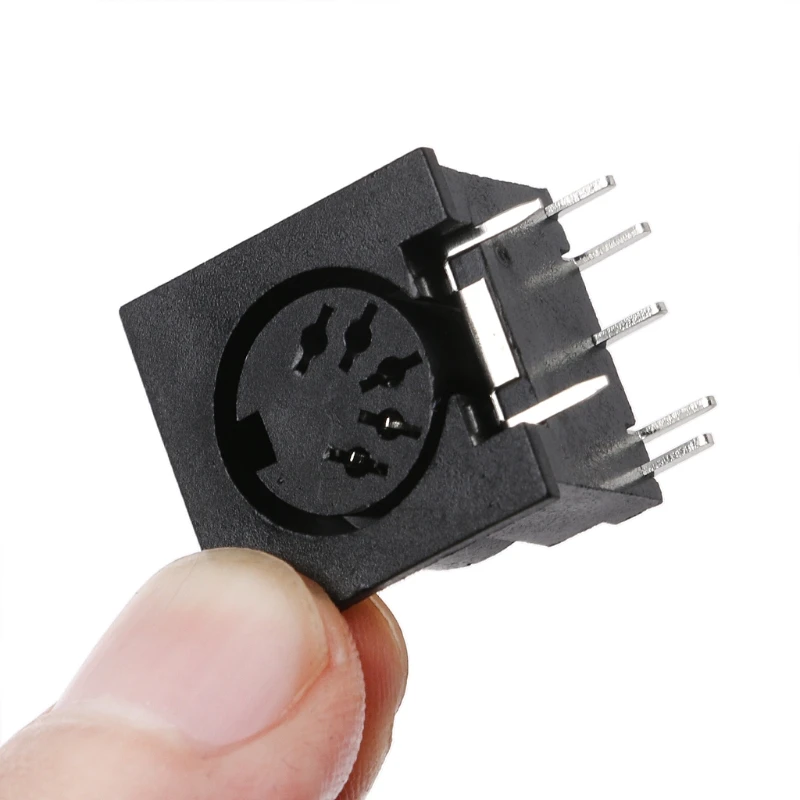 

10 Pcs/Set PCB Panel Mount Female Connector DIN5 DIN 5-Pin Jack DS-5-01 MIDI *dls* qiang