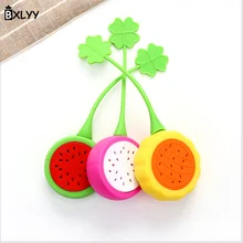 BXLYY креативный Силиконовый Фильтр для чая в форме фруктов ситечко для чая чайный сервиз аксессуары чайник кухонная домашняя декорация Baby Shower.7z