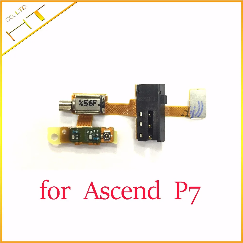 10pcs For Huawei Ascend P7 Headphone Audio Jack Vibrate Vibration Motor Flex cable