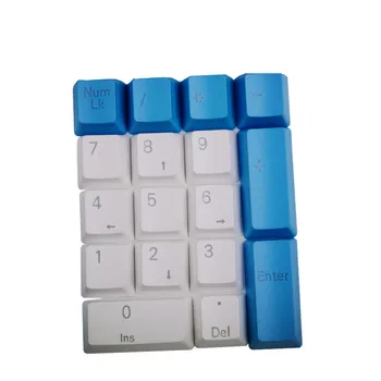 

PBT Backlit Keycaps Cherry MX Key caps For 104/108 Backlit Mechanical Gaming Keyboard Numeric Keyset