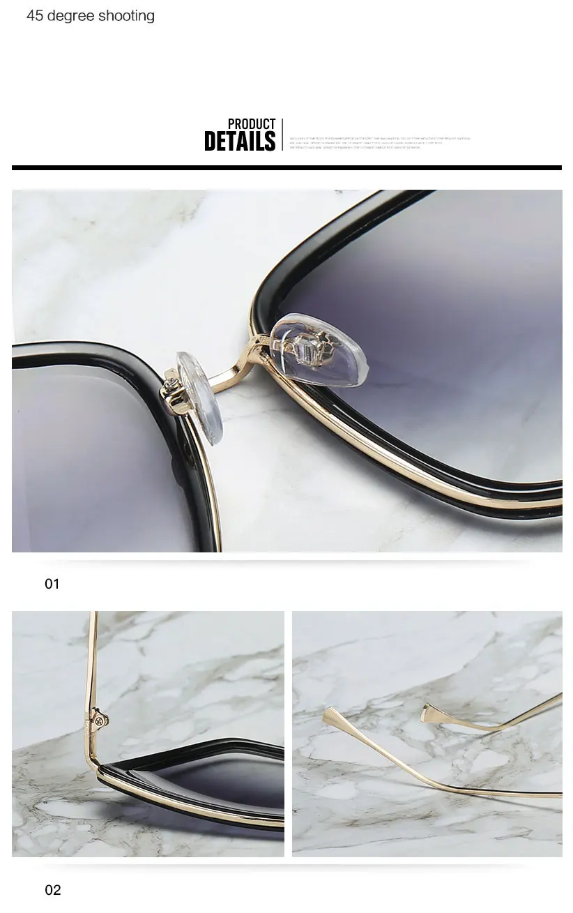 rose gold sunglasses 2022 New Brand Designer Cateye Sunglasses Women Vintage Metal Glasses For Women Mirror Retro Lunette De Soleil Femme UV400 sunglasses for women