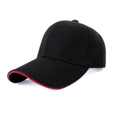 Модная бейсболка, женская летняя бейсболка, Мужская однотонная Повседневная Спортивная Кепка унисекс, Повседневная Хип-хоп кепка, Прямая поставка