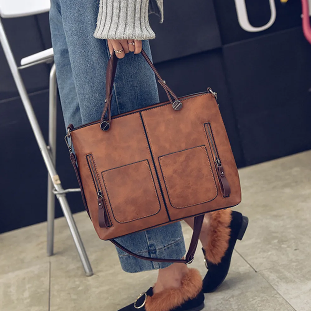 

2019 Luxury Handbags Women Shoulder Bags Designer Crossbody Bags High Quality Large Summer Side Bags for Ladies Hot Sale Brown