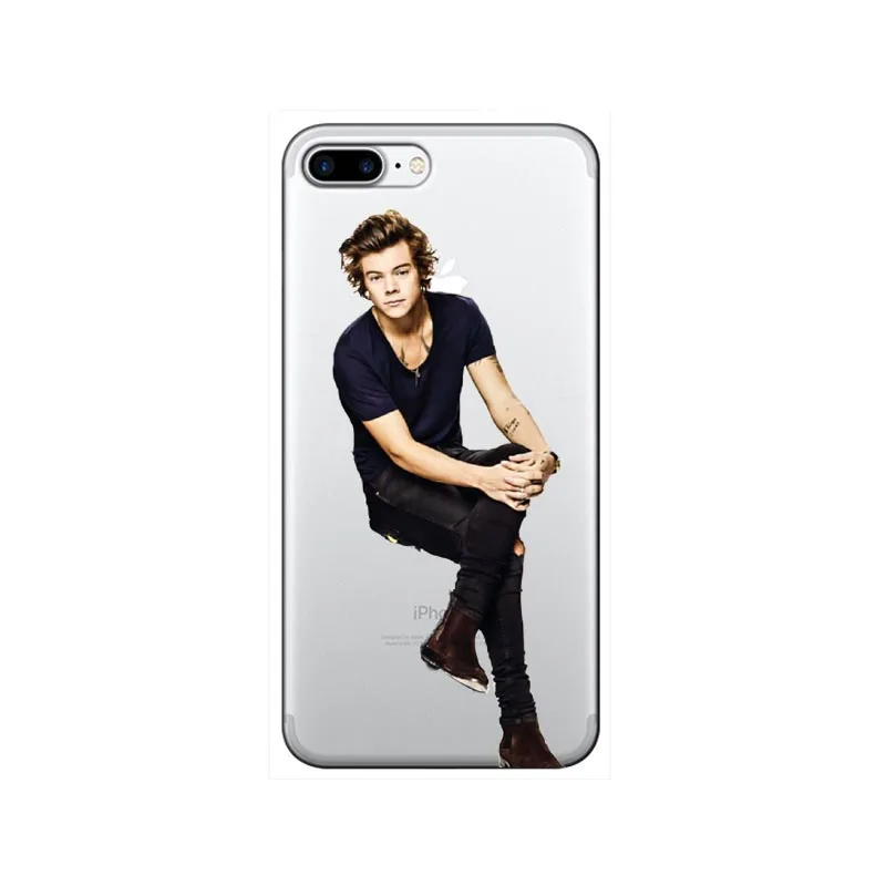 Мягкий чехол для телефона из ТПУ One Direction 1D iPhone 11 11PRO MAX5 5S 6 XR XS MAX Plus 7 8 harry styles|Сумки