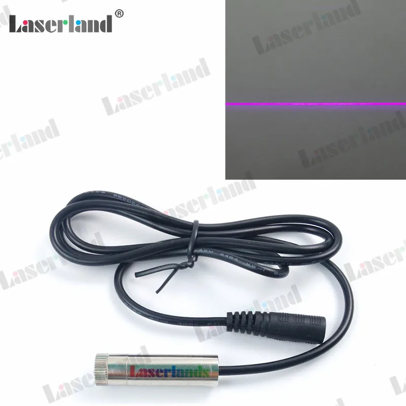 1245 Focusable 20mW 405nm Blue Violet Laser Line Diode Module Blu Ray