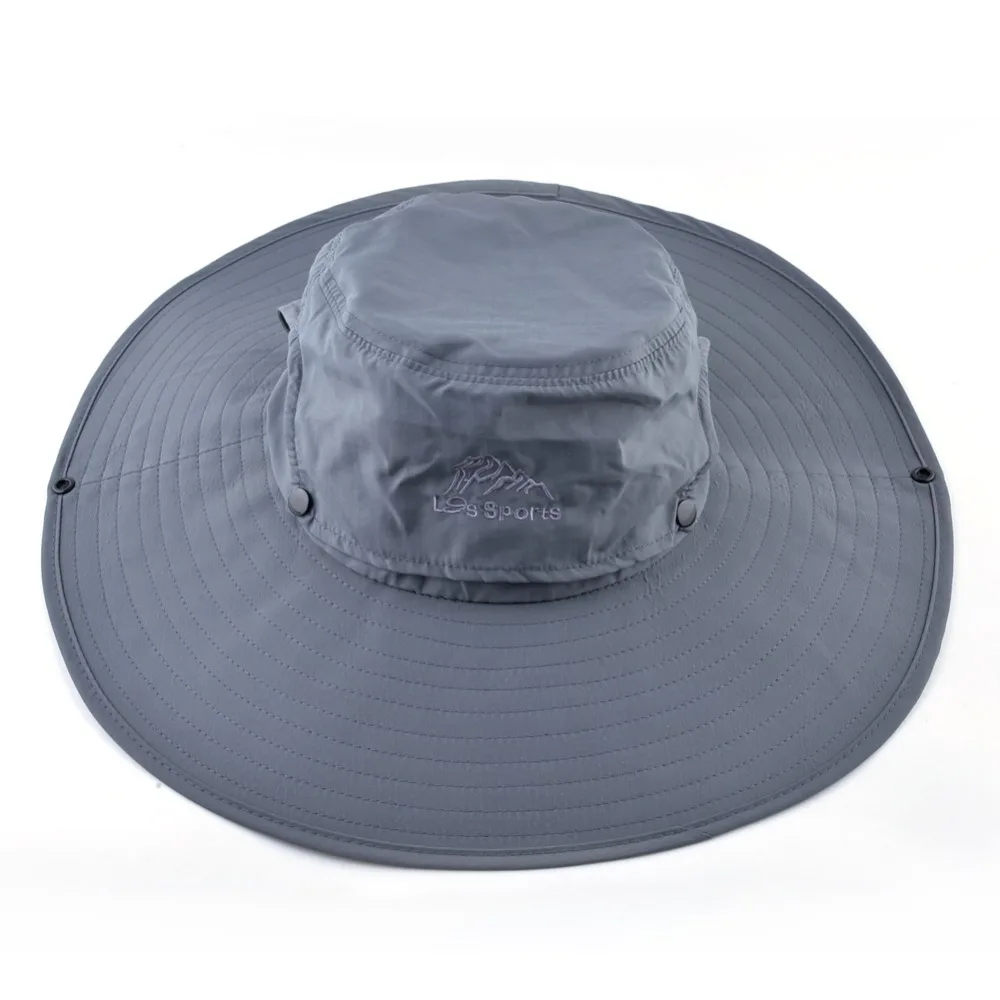 Elegant Unisex Wide Brim Anti-UV Bucket Hat