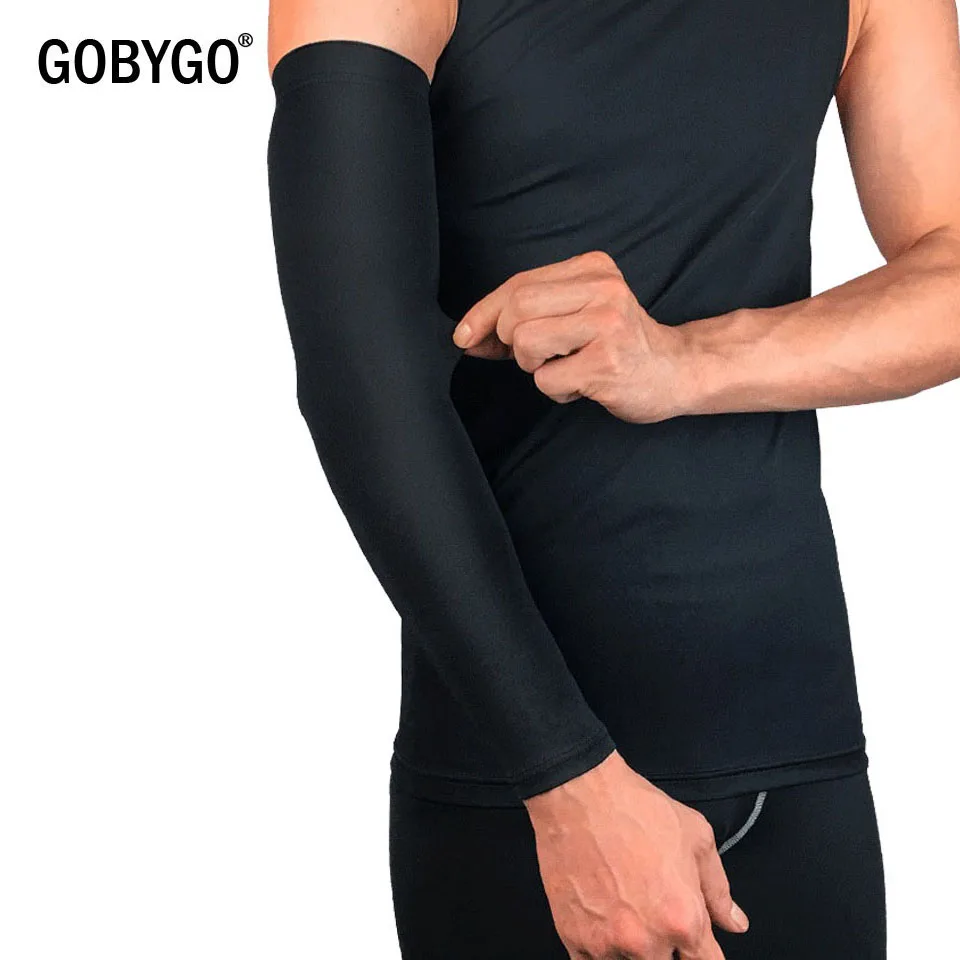 GOBYGO 1 шт. спортивный рукав для рук зимняя ткань Мангалы теплая летняя Защита от УФ