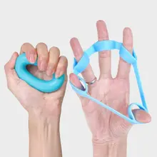 6 шт. растягиватель для пальцев набор силикатный Тренажер ручка ручного обучения расширитель предплечья усилители