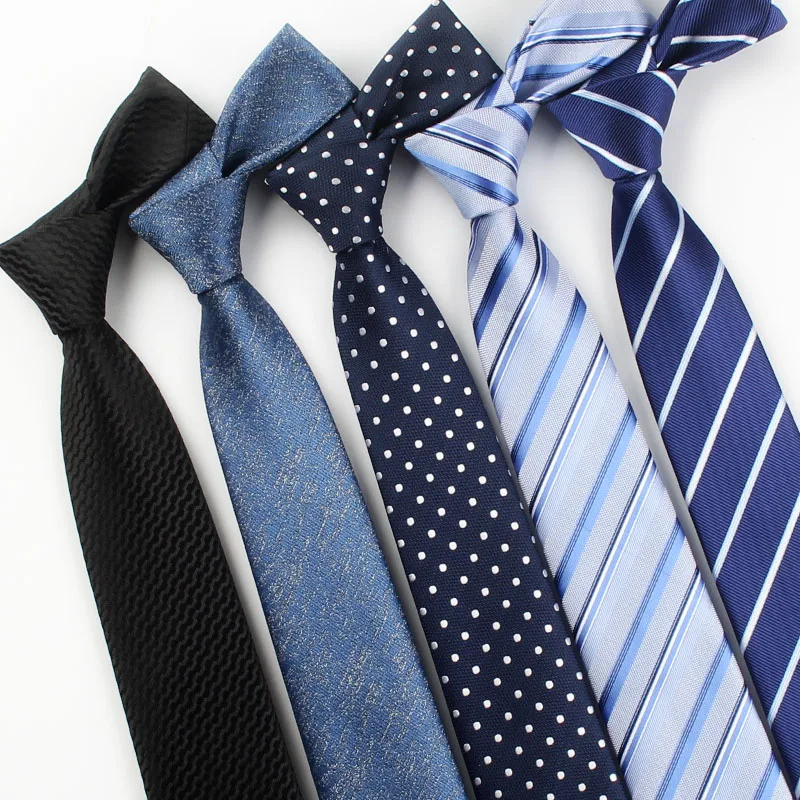 GIFTS FOR MEN Classic Mens Stripe Silk Striped Necktie Work Tie Blue Red White 