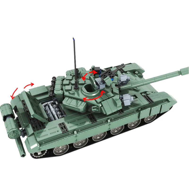 Новинка 8101 победитель 456 шт. модель боевого танка в стиле милитари игрушки для