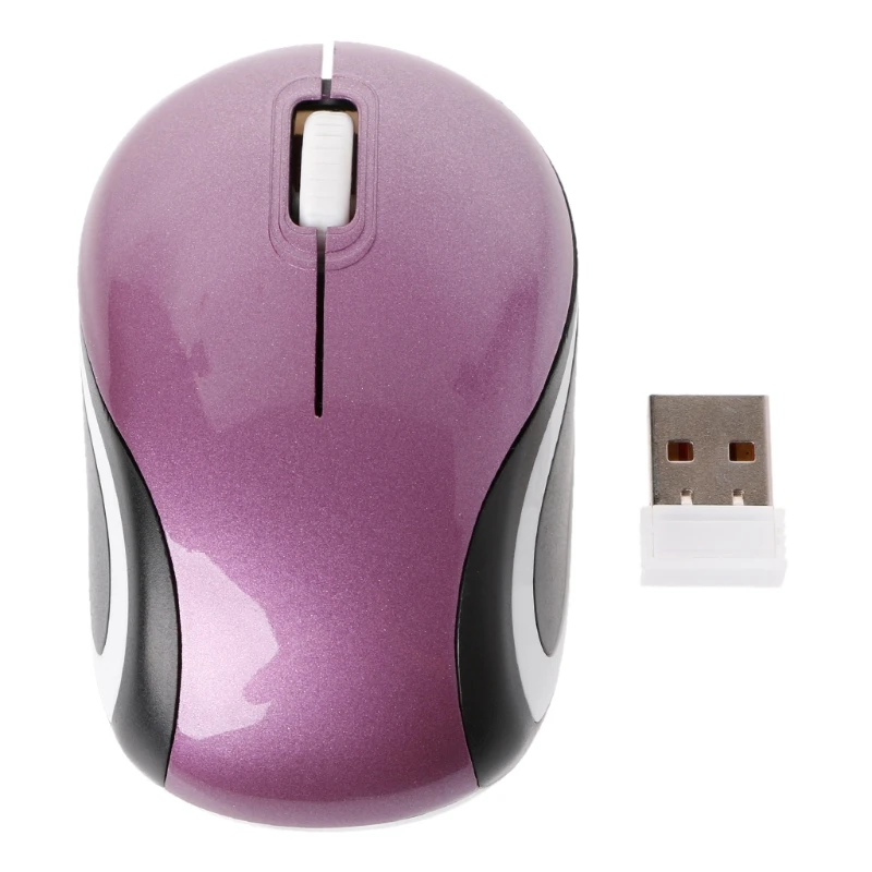 

Mini 2.4 GHz 800-1600 DPI Wireless Optical Mouse Mice for PC Laptop Notebook