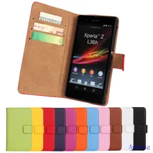 Премиум кожаный чехол для sony Xperia Z чехол C6603 C660x L36i C6602 с отделением для карт чехол из натуральной кожи для sony Xperia Z L36h чехол