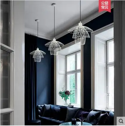 

Balcony aisle corridor stair lamp Nordic restaurant modern minimalist creative entrance hall entrance chandelier