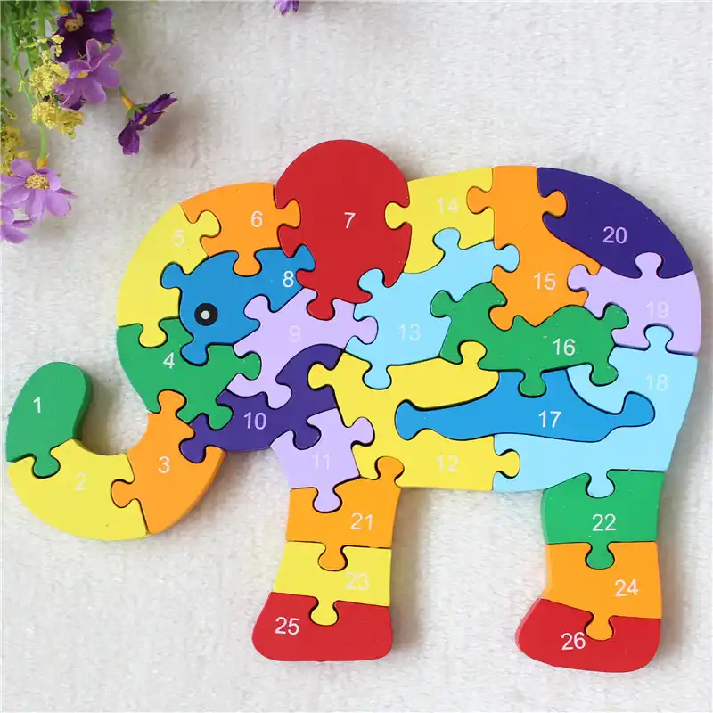 cheap wooden puzzles for toddlers