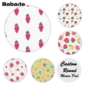 

Babaite strawberry Comfort Mouse Mat Gaming Mousepad Size for 20x20cm Gaming Mousepads