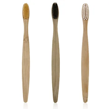 

3Pcs/set Eco-friendly Wood Toothbrush Bamboo Toothbrush Soft Bamboo Fibre Wooden Handle Low-carbon Oral cleaning Tools Hot Sale