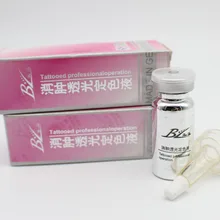 2 шт./лот Перманентный макияж отек полупрозрачный жидкий фиксатор после тату операции для бровей Губы уход за тату восстановление