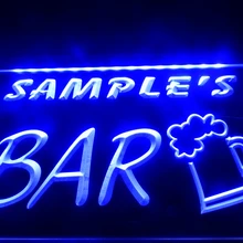 DZ023-бар с пивной кружкой стеклянная паб светодиодный неоновый Световой значок повесить знак для домашнего декора