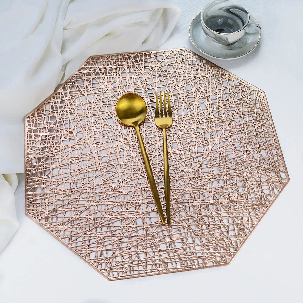 Octagona الجوف قطع قماش توضع تحت الأغراض المختلفة مصنوعة من الكلوريد متعدد الفينيل ل طاولة طعام حصيرة العزل الحراري وسادة للماء عدم الانزلاق الم... Octagona الجوف قطع قماش توضع تحت الأغراض المختلفة مصنوعة من الكلوريد متعدد الفينيل ل طاولة طعام حصيرة العزل الحراري وسادة للماء عدم الانزلاق الم...