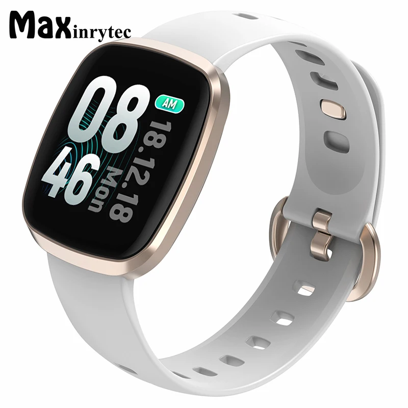 

Maxinrytec GT103 Full Screen Touch Smart Watch Music Control Fitness Blood Pressure Tracker Sleep Monitor Sport Wrist Watch