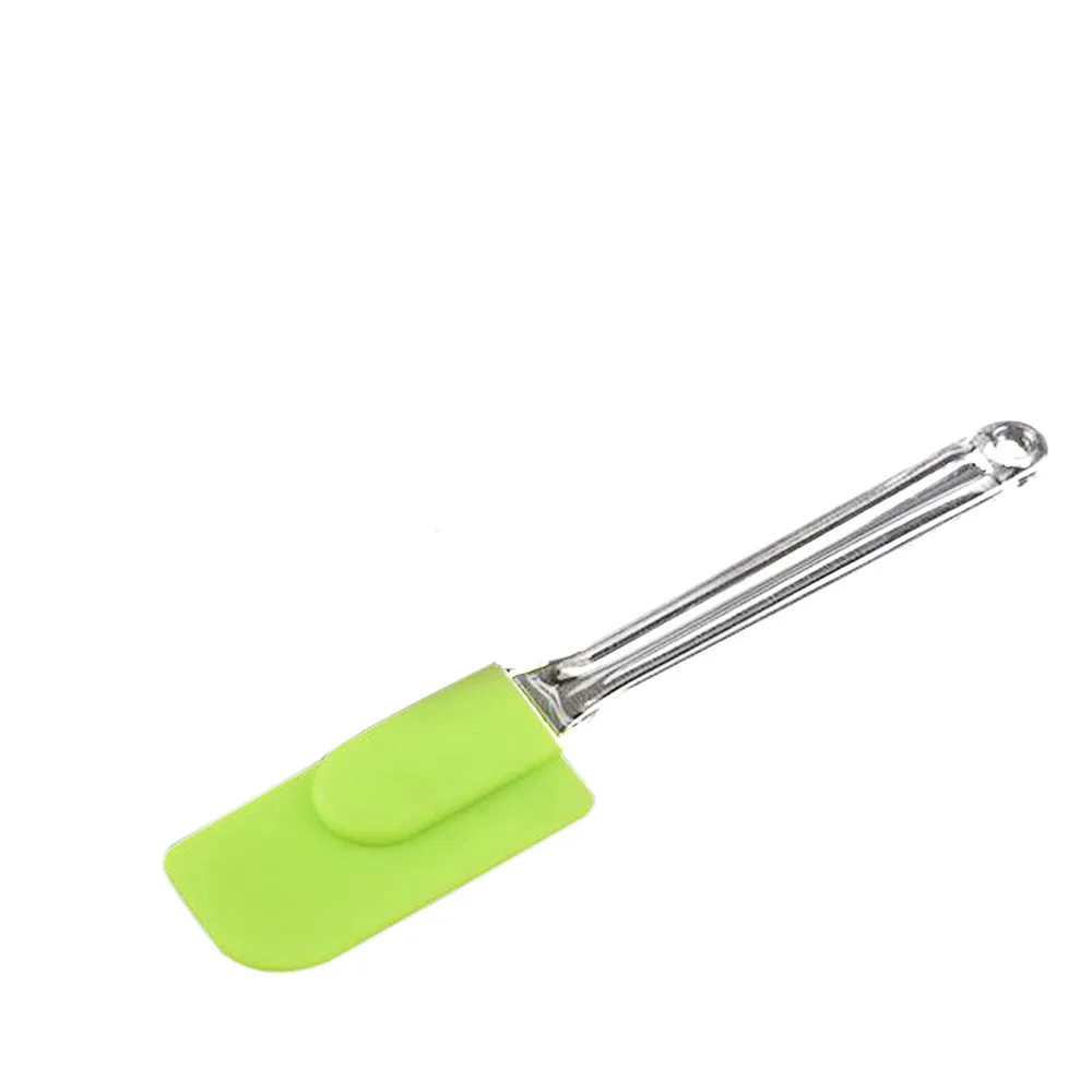 Dropshipping 1Pc Pastry Tools Useful Multi-purpose Silicone Spatula Mixing Batter Scraper Cooking Cake Baking Kitchen Utensil - Цвет: Green