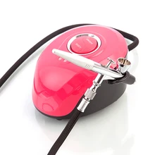 Аэрограф с компрессором Двойного Действия Спрей модель оружия флеш тату торт краска для ногтей косметический аппарат спа кислородный распылитель воды