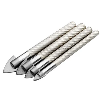 

4PCS Power Tools Diamond Drill Ceramic Glass Concrete Porcelain Punch Tip Drill Bits DIY6/8/10/12mm Wall Hole Saw Drill