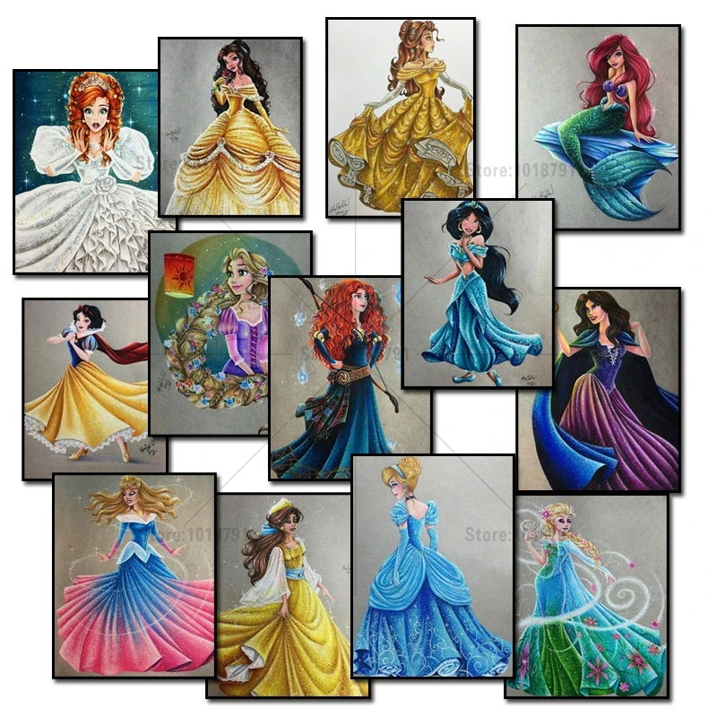 

5D butterfly Girl Diamond Painting Cross Stitch Diamond Embroidery Diy Cartoon Diamond Mosaic Picture Rhinestones Gift Resin