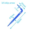 Garden Irrigation arrow Dripper arrow drip emitter 3/5 hose 1/8