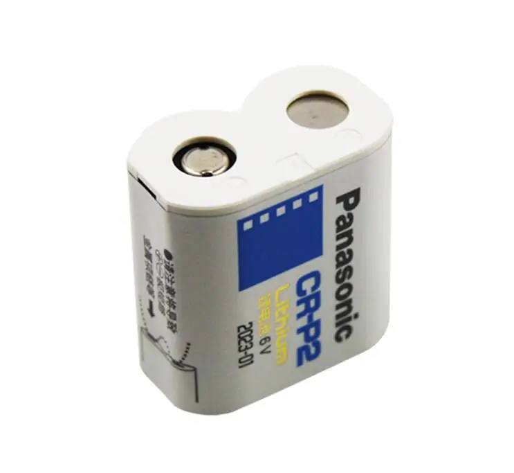 2pack/lot New Original Panasonic CR-P2 2CP4306 1300mah 6V Lithium Battery Camera Batteries Faucet Sensing