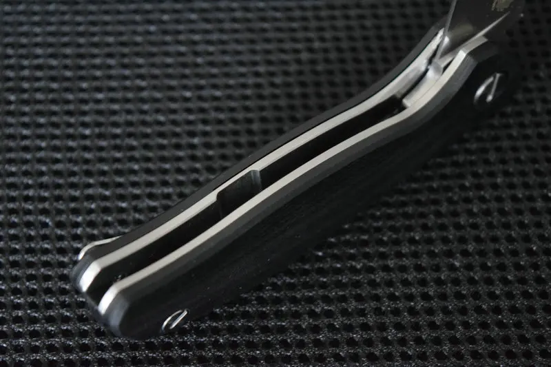 Тактический складной нож Trskt F3 шарикоподшипники Flipper 30 EVO 9CR18 Blade G10 + стальная ручка