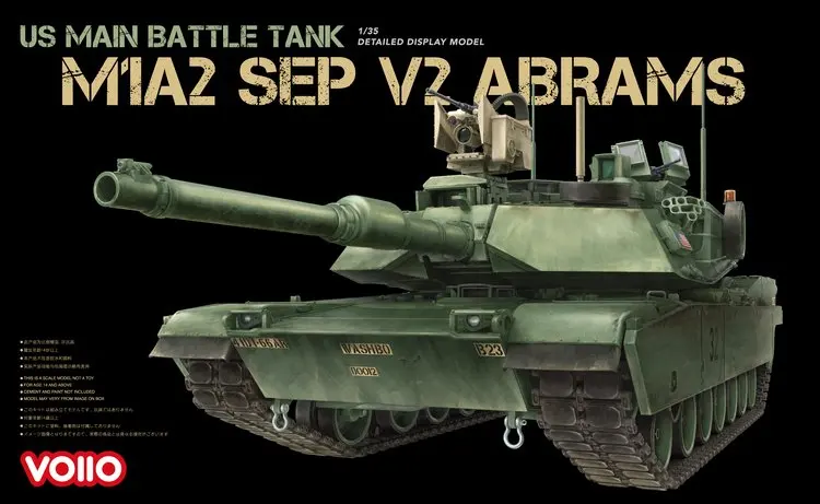 

VOIIO 01101 1/35 Scale M1A2 SEP v2 Model Building Kits