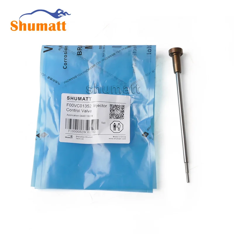 Shumat F00VC01352 Управление процедура установки ниппеля F00V C01 352 Дизель клапан комплект FOOV CO1 352 Для инжектора топлива коллектора системы впрыска топлива 0445 110 278