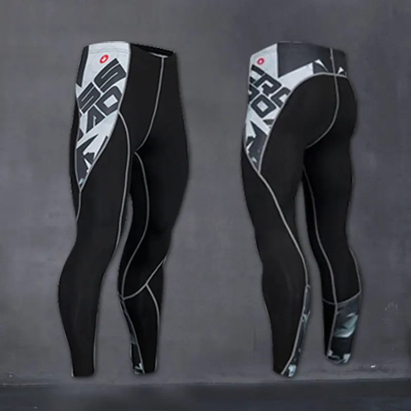 New Compression Pants Sports Running Tights Men Jogging Leggings Fitness Gym Clothing Sport Leggings Men Trousers