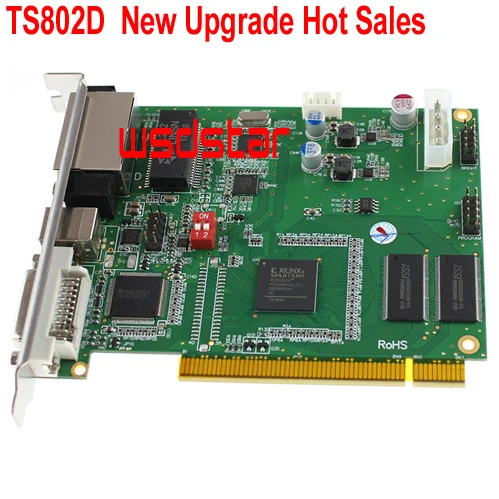 

TS802D LED sending card Full color LED video display sending card TS802 sending card TS/SD801/802 2019 2020 2021 2020 Hot Slaes