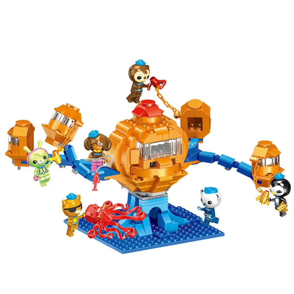 

Legoingly 6 in 1 Seabed Column Octopus Blocks Set Toys Assembly Blocks DIY Gift Educational Toys for Children Kids