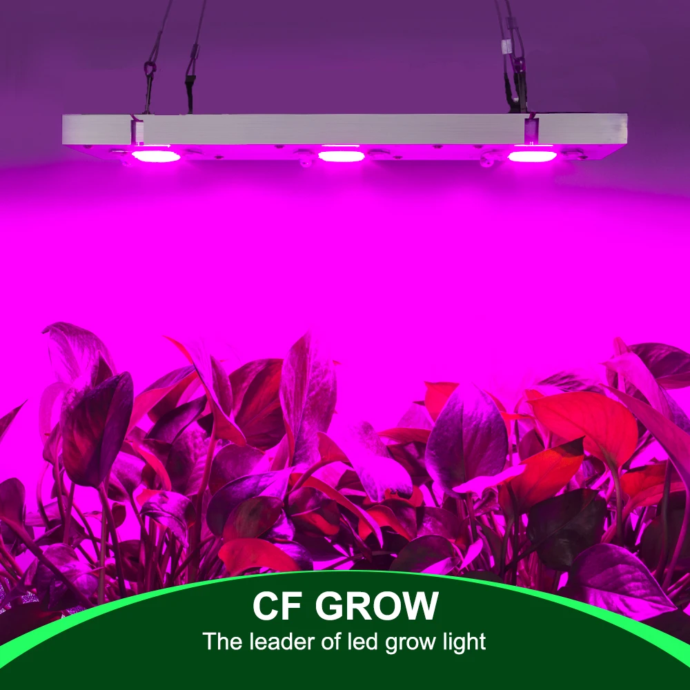 COB светодиодный свет для выращивания полного спектра Фактическая мощность 50 Вт 100 Вт 150 Вт 200 Вт Светодиодный светильник для выращивания растений в помещении растения, овощи и цветение