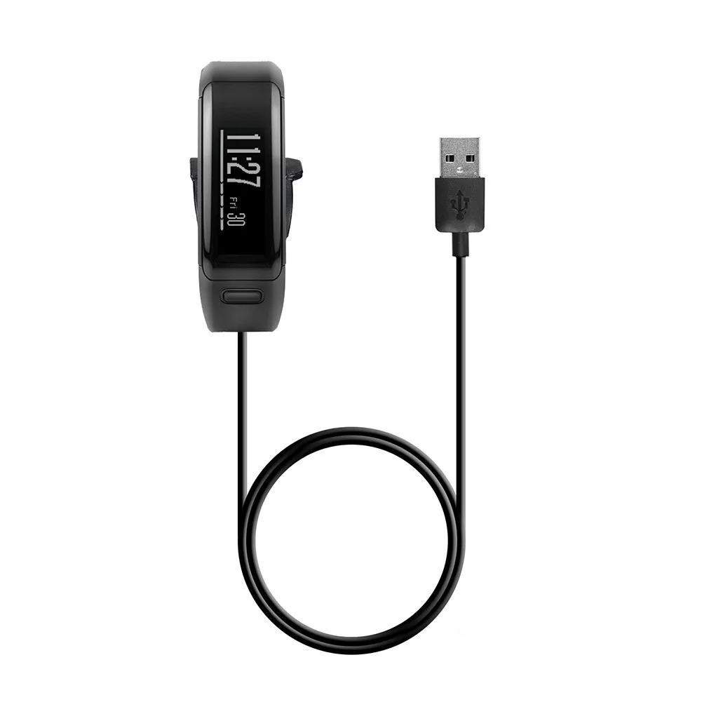 Новый USB кабель для зарядного устройства Garmin vivosmart HR док станция быстрой зарядки 1