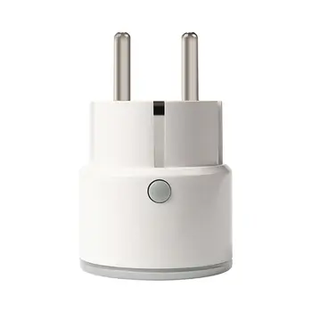 

Newest WiFi EU Smart Plug Home Automation System Energy monitoring Work with Amazon Alexa and Google Assistant