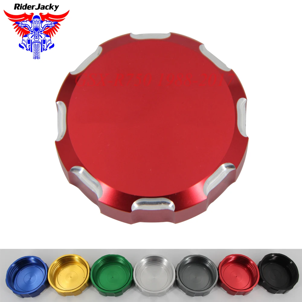 

Motorcycle Front Brake Master Cylinder Fluid Reservoir Cover Oil Cap For SUZUKI GSX-R750 GSXR750 GSXR 750 1988-2017 2016 2015